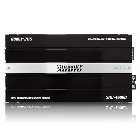 Sundown Audio SAZ-1500D (Limited Edition) 1500W RMS Monoblock Amplifier