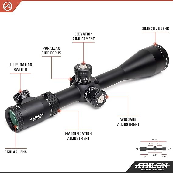 Argos BTR GEN2 8-34X56 First Focal Plane Riflescopes