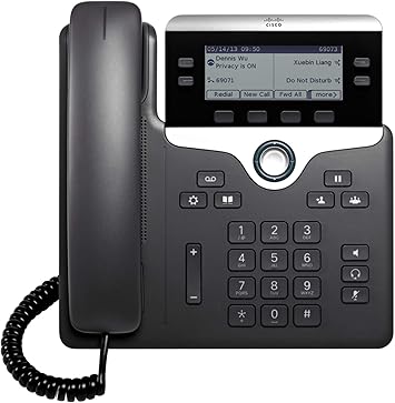 Cisco IP Phone 7841 - VoIP Phone - SIP, SRTP - 4 Lines (CP-7841-K9=)
