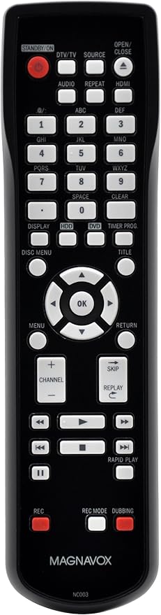 Magnavox MDR535 500GB HDD and DVD Recorder with SD Digital Tuner (Black)