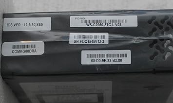 Cisco Catalyst 2960-8TC Managed Ethernet Switch - L91498