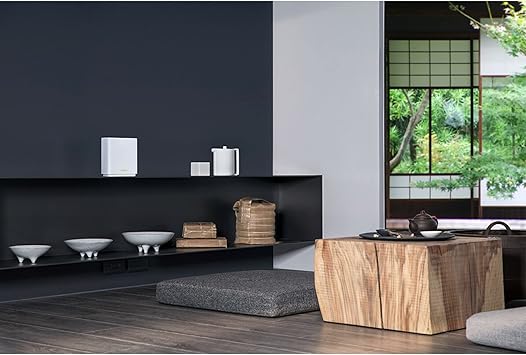 ASUS ZenWiFi AX6600 Tri-Band Mesh WiFi 6 System (XT8 2PK) - Whole Home Coverage up to 5500 sq.ft & 6+ Rooms, AiMesh, Included Lifetime Internet Security, Easy Setup, 3 SSID, Parental Control, White