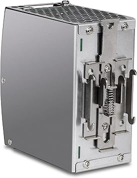 TRENDnet 240W 52V DC, 4.61A AC to DC DIN-Rail Industrial Power Supply, Built-in Power Factor Controller Function, Extreme Operating Temperature Range -25° – 70° C (-13° – 158° F), Silver, TI-S24052