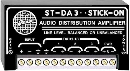 ST-DA3 - 1 x 3 Portable Distribution Amplifier