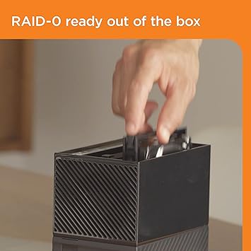 Western Digital 20TB My Book Duo Desktop RAID External Hard Drive - USB 3.1 - WDBFBE0200JBK-NESN,Black