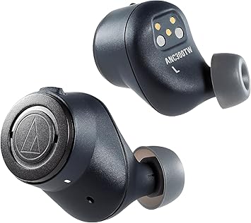 Audio-Technica ATH-ANC300TW QuietPoint Wireless Active Noise-Cancelling in-Ear Headphones