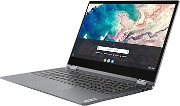 Lenovo Chromebook Flex 5 13.3" Laptop, FHD (1920 x 1080) Touch Display, Intel Core i3-10110U Processor, 4GB DDR4 Onboard RAM, 64GB eMMC, Intel Integrated Graphics, Chrome OS, 82B80006UX, Graphite Grey
