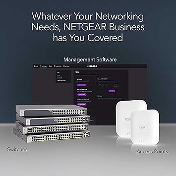 NETGEAR 48-Port Gigabit Ethernet Smart Managed Pro Switch (GS748T) - with 4 x 1G SFP, Desktop/Rackmount, and ProSAFE Lifetime Protection