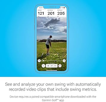 Garmin Approach R10, Portable Golf Launch Monitor, Take Your Game Home, Indoors or to The Driving Range, Up to 10 Hours Battery Life with 6Ave Travel & Cleaning Kit