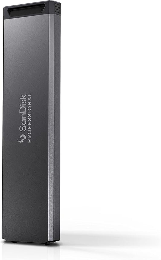 SanDisk Professional 2TB PRO-Blade SSD Mag - Portable & Modular NVMe SSD Mag, Ultra-Durable - SDPM1NS-002T-GBAND, Dark Grey