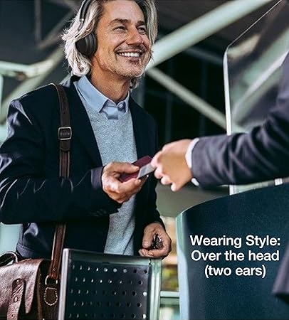 Yealink BH72 Wireless Bluetooth Headset - GTW Bundle of Yealink Wireless Headset (Teams) with Charging Stand (Black) and Global Teck Microfiber Cloth
