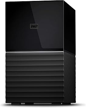 Western Digital 20TB My Book Duo Desktop RAID External Hard Drive - USB 3.1 - WDBFBE0200JBK-NESN,Black