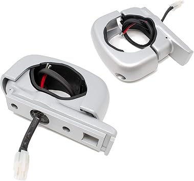 Wet Sounds ADPTC3-F-SILVER Fixed Silver Aluminum Clamps for REV and ICON Series Speakers (Pair)