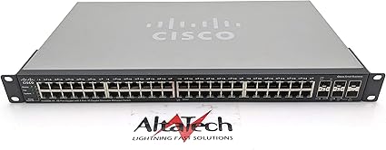 Cisco SG500X-48-K9 48-Port Gigabit Ethernet Stackable Managed Switch