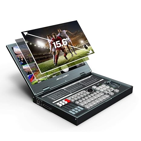 AV Matrix PVS0615 Portable 6 Channel Multi-format Video Switcher