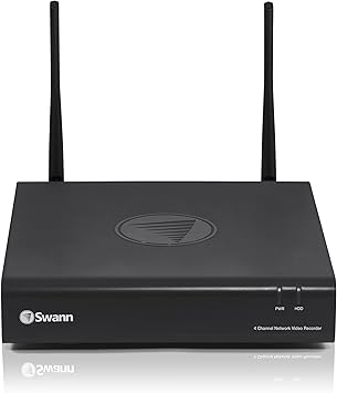 Swann SWNVW-GUAEYE-CL 1080p Wireless Monitoring System with 2X WiFi Cameras, Black