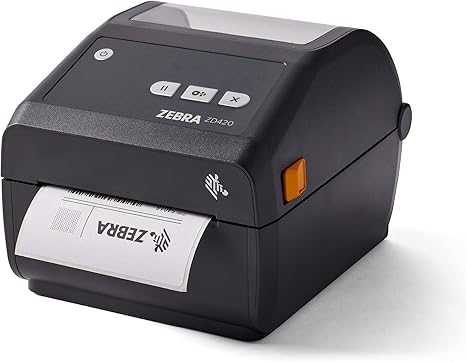 ZEBRA ZD420d Direct Thermal Desktop Printer 203 dpi Print Width 4 in USB ZD42042-D01000EZ