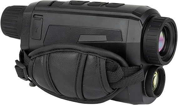 AGM Global Vision Fuzion LRF TM25-384 Thermal Monocular with Laser Rangefinder Ideal for Night Hunting Thermal Imaging Monocular 25 mm Lens Heat Vision Hunting monocular with Thermal Infrared Vision