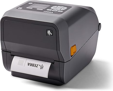 ZEBRA ZD620t Thermal Transfer Desktop Printer with LCD Screen 203 dpi Print Width 4 in WiFi Bluetooth USB Serial Ethernet ZD62142-T01L01EZ