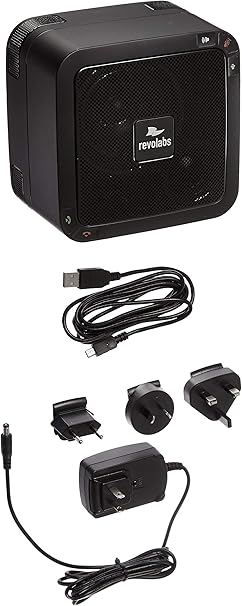 Revolabs FLX UC 500 Speaker for Phones - Retail Packaging - Black