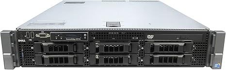 Dell High-End PowerEdge R710 Server 2x 2.93Ghz X5670 6C 144GB 6x 2TB (Renewed)