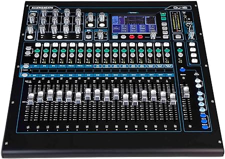 Allen & Heath QU-16C Rack Mountable Compact Digital Mixer, Chrome Edition