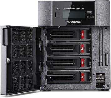 Buffalo TeraStation 5410DN Desktop 8 TB NAS Hard Drives Included (2 x 4TB, 4 Bay)