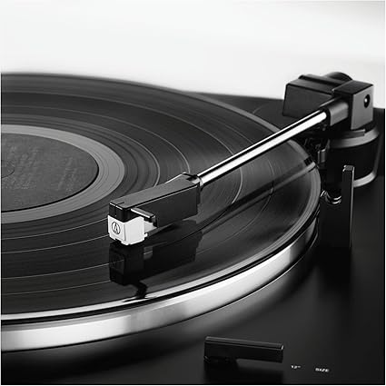Audio-Technica AT-LP60XBT-USB Fully Automatic Belt-Drive Stereo Turntable with Bluetooth & USB, Black