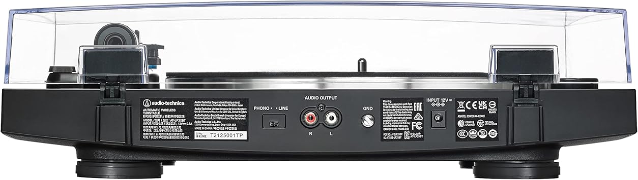 Audio-Technica AT-LP3XBT-BK Wireless Turntable, Black