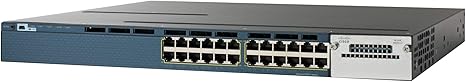 Cisco Catalyst WS-C3560X-24P-L 24-Port Gigabit PoE+ Switch (Renewed)