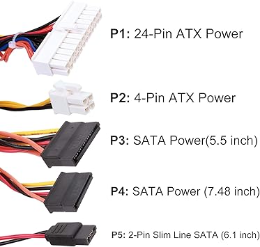 S-Union Upgraded New 240W Power Supply Unit Compatible with Dell OptiPlex 790 7010 390 960 990 3010 9010 SFF H240AS-00 H240AS-01 H240ES-00 D240ES-00 AC240ES-00 L240AS-00 PH3C2