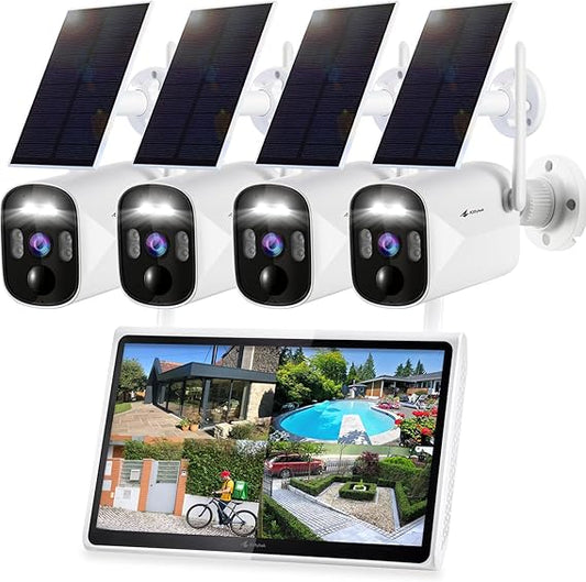 Kittyhok Solar Security Camera System
