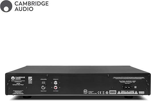 Cambridge Audio AXC35 Single-Disc CD Player with High Performance Wolfson DAC and Remote Control