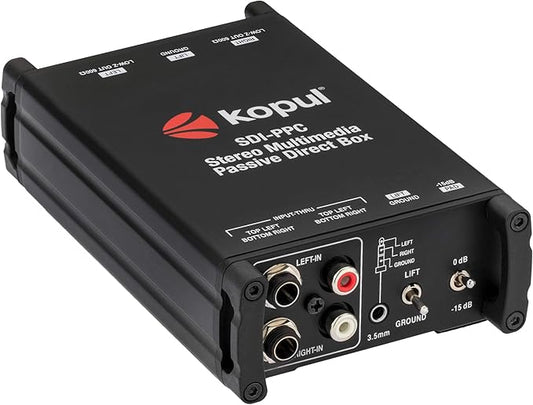 Kopul SDI-PPC Stereo Multimedia Passive Direct Box