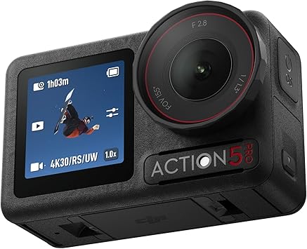DJI Osmo Action 5 Pro Standard Combo, Waterproof Action Camera with 1/1.3
