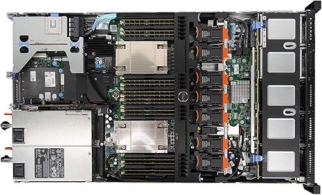 Dell PowerEdge R630 Server with Rail Kit, Dual Xeon E5-2660 v3, 256GB DDR4, 7.68TB SSD, RAID (Renewed)