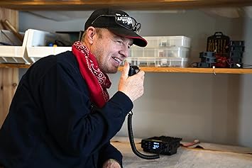 AnyTone AT-D578UV Plus Dual-Band DMR/Analog Commercial Mobile Radio - 50W VHF/45W UHF - GPS/APRS, Encryption, Loud Speaker, Compact Design, BT, Color Display, Emergency Services, Security, Business