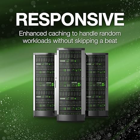 Seagate Exos X18 18TB Enterprise HDD - CMR 3.5 Inch Hyperscale SATA 6Gb/s, 7200 RPM, 512e and 4Kn FastFormat, Low Latency with Enhanced Caching (ST18000NM000J)