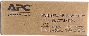 APC UPS Battery Replacement, RBC2, for APC Back-UPS Models BE500R, BK300C, BK350, BK500, BK500BLK, BK500M, BK500MC, BK500MUS, and SC420, SU420NET
