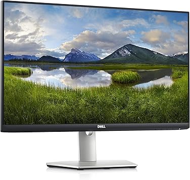 Dell S2421HS 24 Inch Full HD 1080p, IPS Ultra-Thin Bezel Monitor, Silver, Black