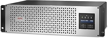 APC Smart-UPS 1500VA Lithium Ion UPS with SmartConnect, SMTL1500RM3UC, Pure Sine Wave, Short-Depth 120V Uninterruptible Power Supply
