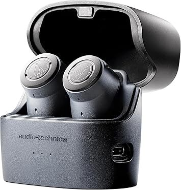 Audio-Technica ATH-ANC300TW QuietPoint Wireless Active Noise-Cancelling in-Ear Headphones