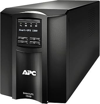 ASUS APC 1500VA Smart-UPS with SmartConnect, Pure Sinewave UPS Battery Backup, Line Interactive, 120V Uninterruptible Power Supply (SMT1500C)