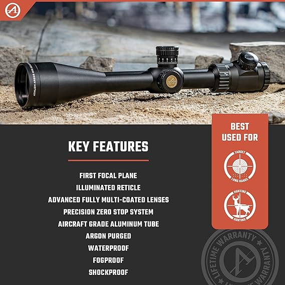 Argos BTR GEN2 8-34X56 First Focal Plane Riflescopes