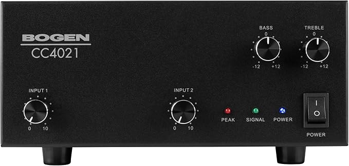 Bogen Amplifier - 40 W RMS - 2 Channel CC4021
