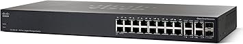 Cisco SG 300-20 (SRW2016-K9-NA) 20-Port Gigabit Managed Switch
