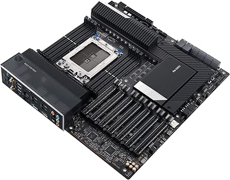 ASUS Pro WS WRX80E-SAGE SE WiFi II AMD WRX80 Ryzen™ Threadripper™ PRO Extended-ATX Workstation Motherboard