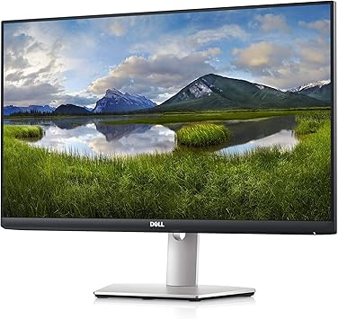 Dell S2421HS 24 Inch Full HD 1080p, IPS Ultra-Thin Bezel Monitor, Silver, Black