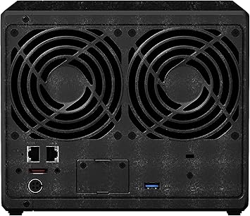 Synology DiskStation DS923+ 4-Bay NAS Enclosure Server | AMD Ryzen R1600 Dual-Core up to 3.1 GHz | 8GB DDR4 RAM | NO SSD & HDD Installed