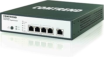 Comtrend High Power 5-Port 802.3at PoE+ Gigabit Ethernet Switch ES-7201POE